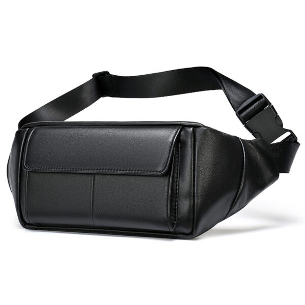 Leather waist bag - 图片 2