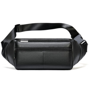 Leather waist bag