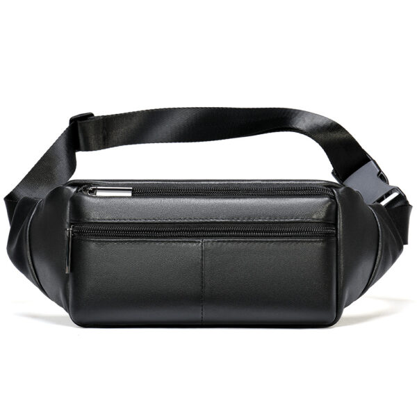 Leather waist bag