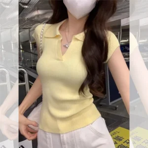Knitted T-shirt