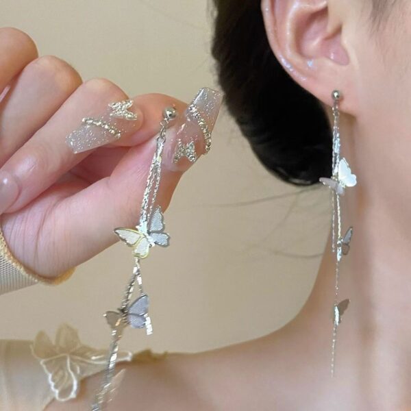 Fringe earring - 图片 10