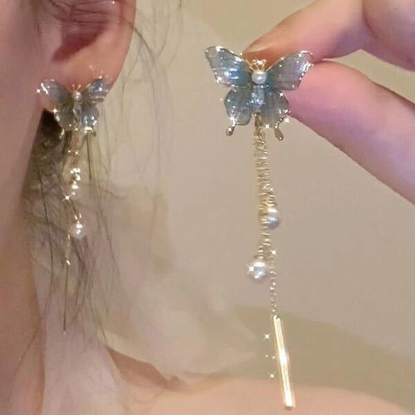 Fringe earring - 图片 3