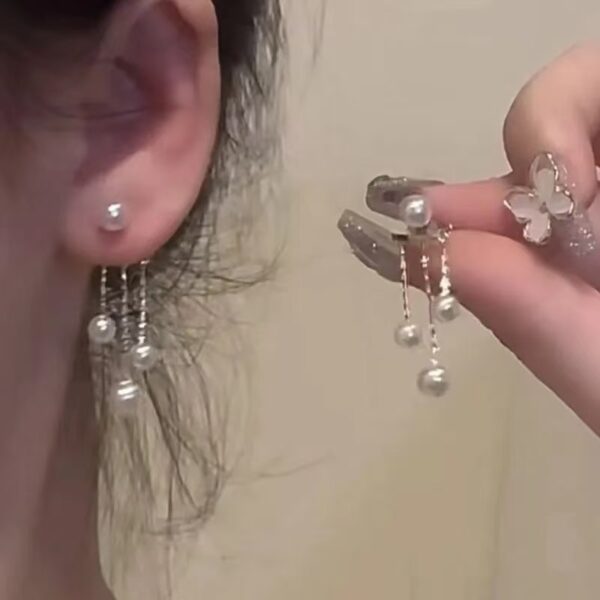 Fringe earring - 图片 8