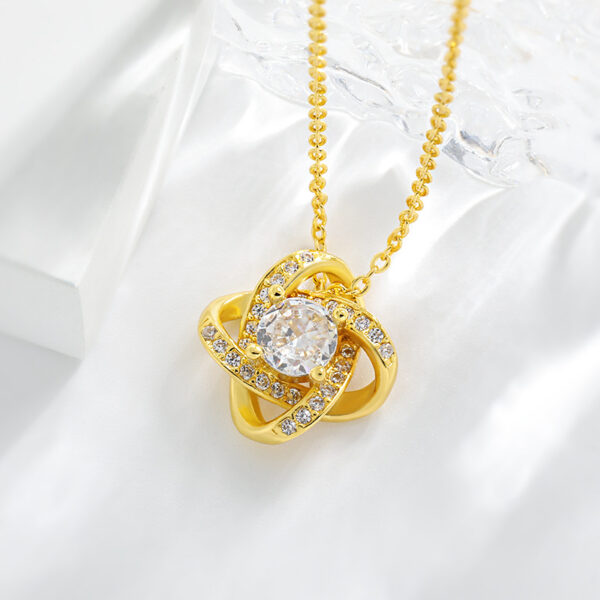 Lucky clover necklace - 图片 3