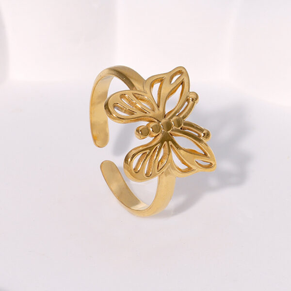 18k Gold-plated Ring - 图片 3