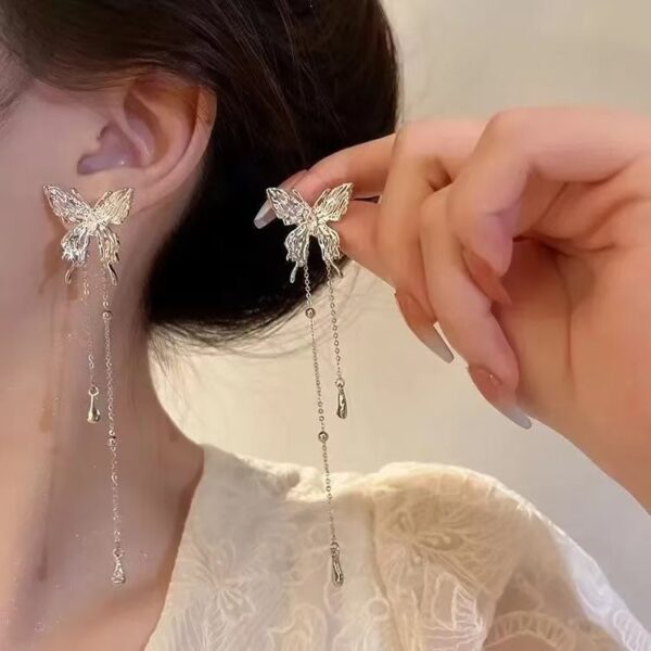 Fringe earring - 图片 5