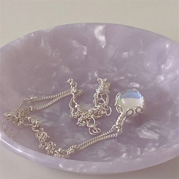 Silver necklace - 图片 4