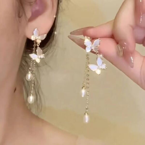 Fringe earring - 图片 6