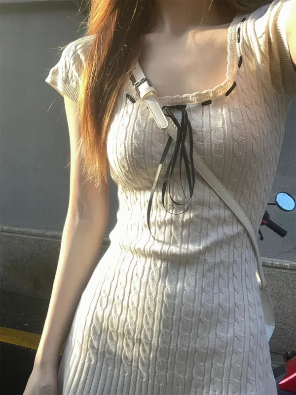 Knitted Dress - 图片 2